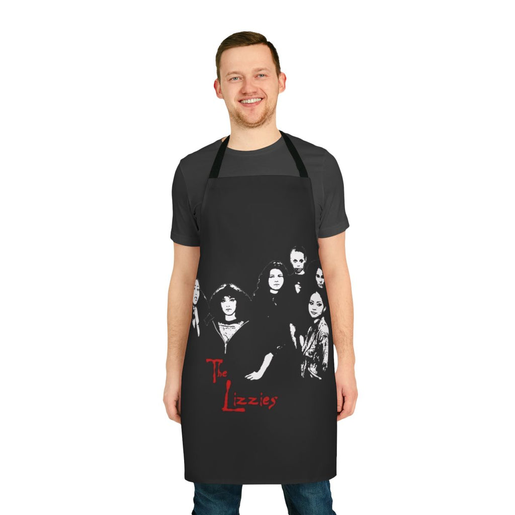 Retro-style apron inspired by the classic 1970s movie "The Warriors" and the girl gang "The Lizzies"