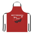 Vintage-style apron featuring a Mott the Hoople-inspired design for 70s music fans