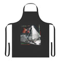 Retro 70s music lyrics apron for entertaining