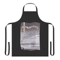 Retro 70s progressive rock fans apron featuring Wind and Wuthering album art