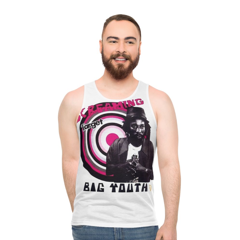 Retro 70s reggae unisex tank top