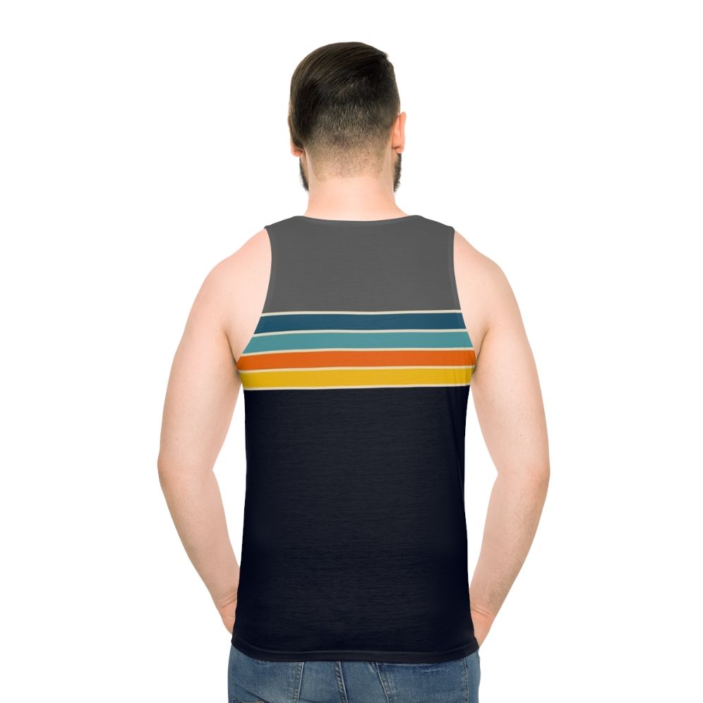 Retro 70s Stripes Unisex Tank Top