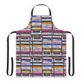 Tangerine Dream inspired apron with retro 70s music design