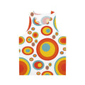 Retro 70s Vintage Psychedelic Pattern Unisex Tank Top