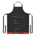 Retro-style 8-bit pixel art apron for video game fans and home chefs