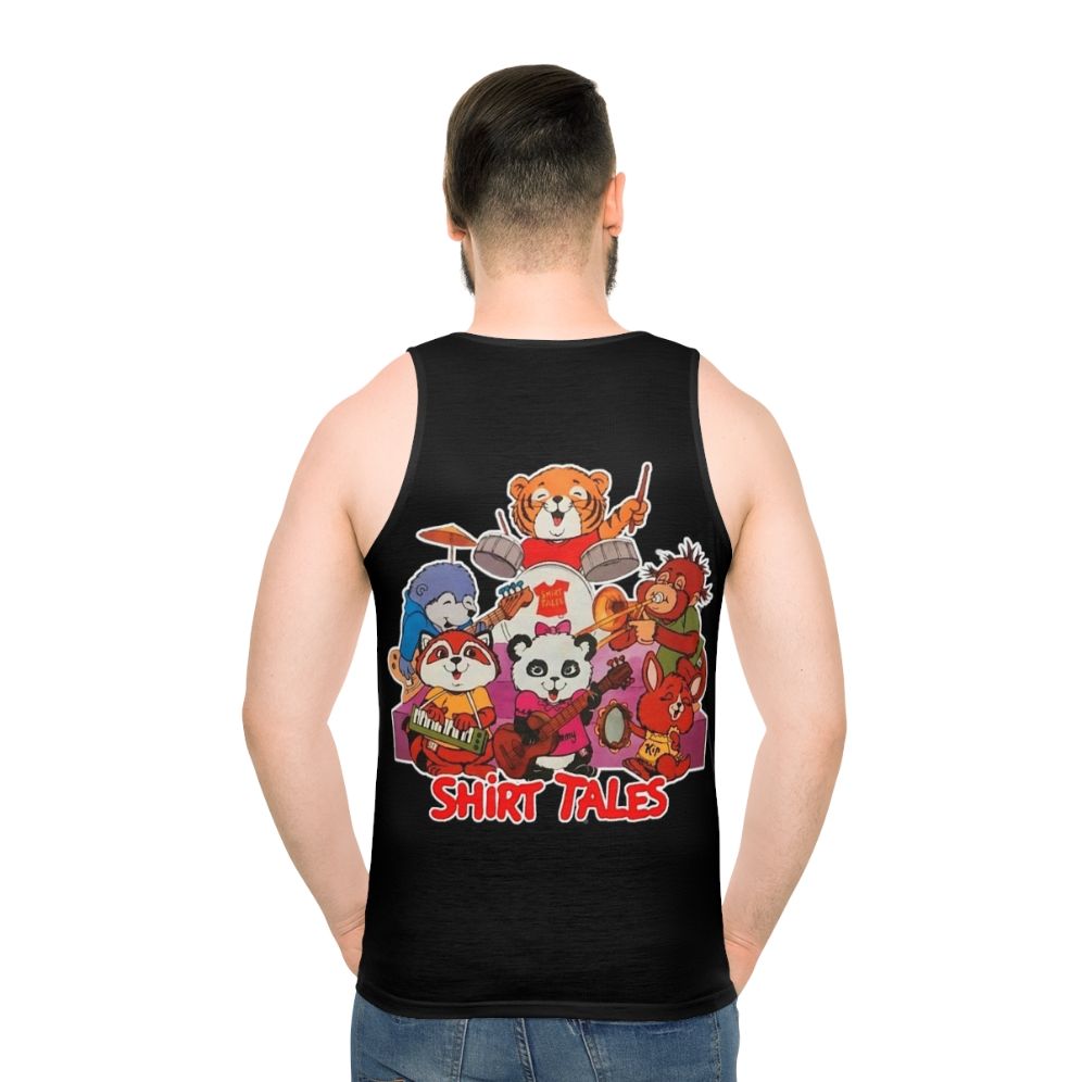 Retro 80s band tribute unisex tank top