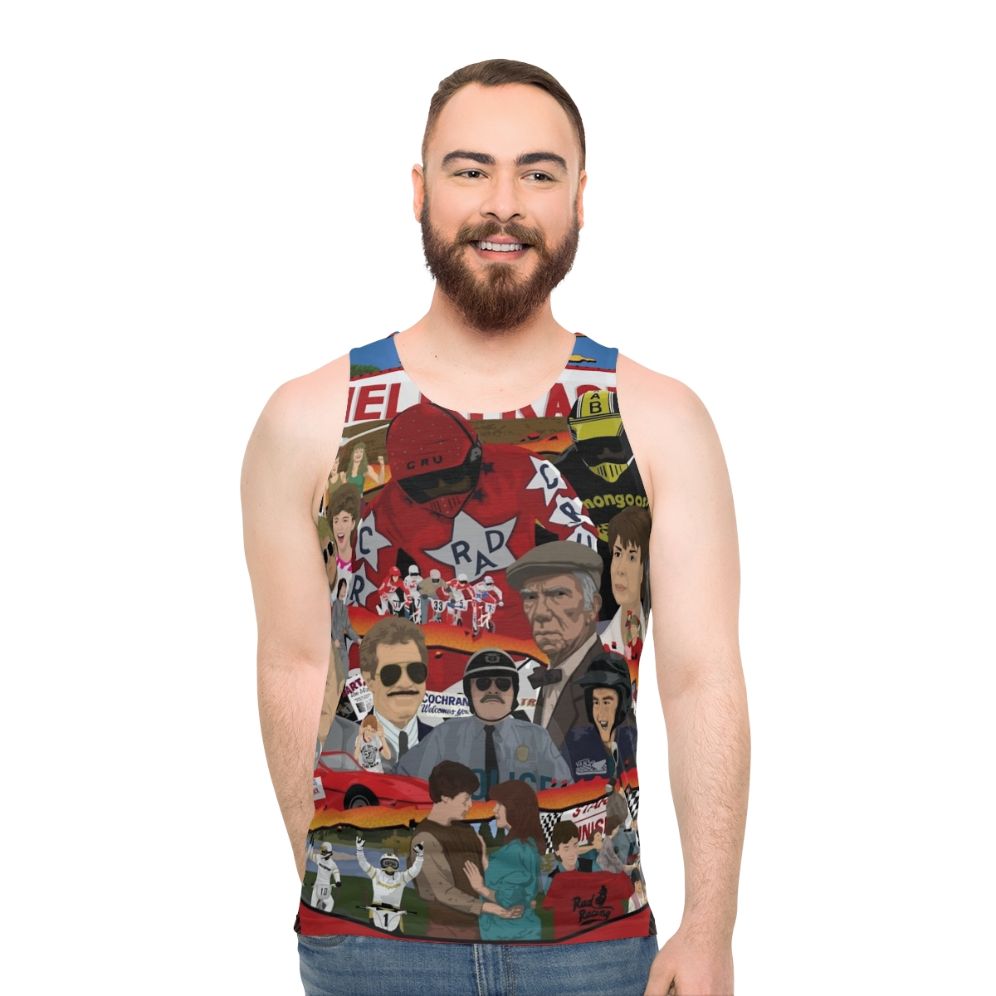 Retro 80s BMX Tribute Unisex Tank Top