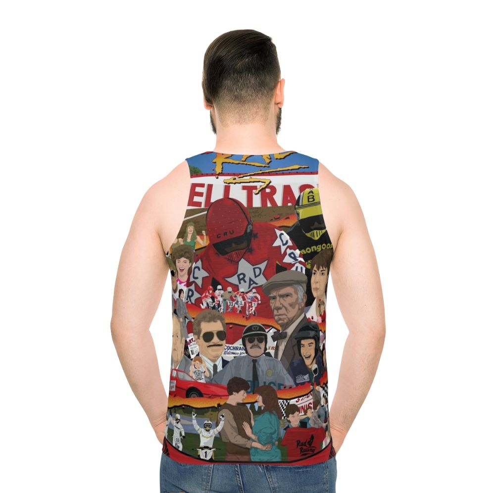 Retro 80s BMX Tribute Unisex Tank Top