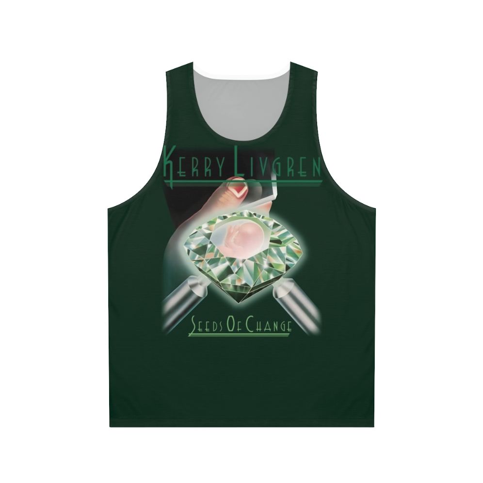 Retro 80s Christian Rock Kansas Band Seeds Of Change Tank Top