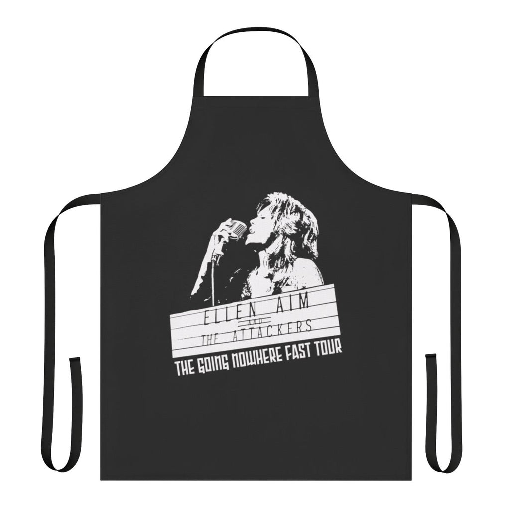 Stylish retro apron inspired by the 1980s cult classic film "Streets of Fire"