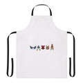 Retro 80s Genesis Inspired Apron with Genesis Band Logo