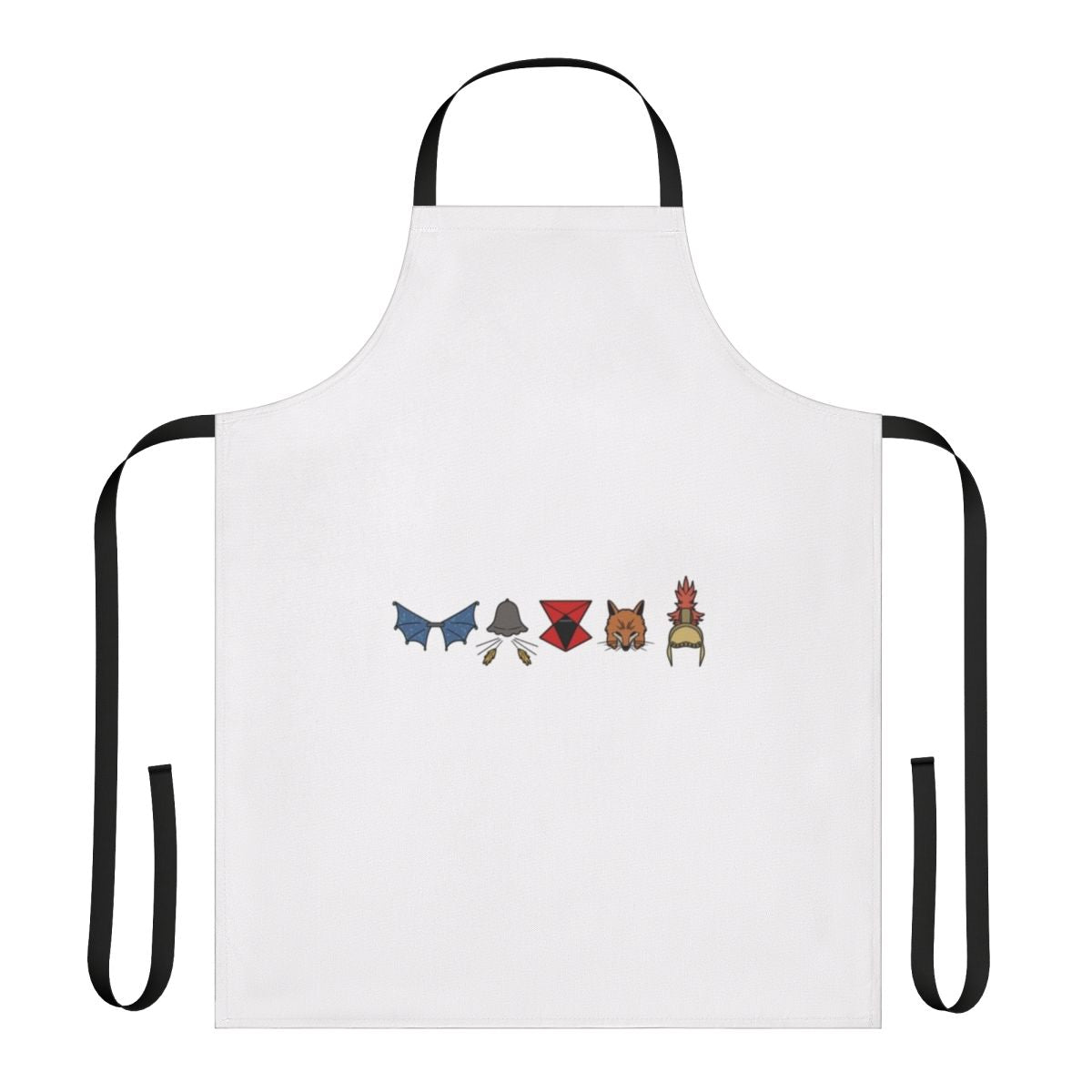 Retro 80s Genesis Inspired Apron with Genesis Band Logo