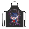Stylized apron featuring characters and quotes from the classic 80s horror comedy film "The Burbs"