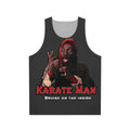 Retro 80s Karate Man Unisex Tank Top