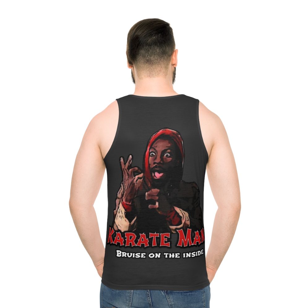 Retro 80s Karate Man Unisex Tank Top