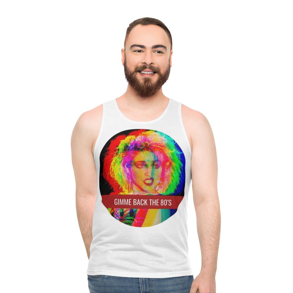Retro 80s Madonna Tank Top