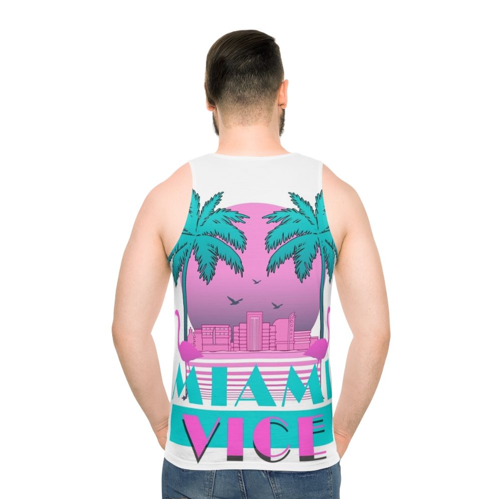 Retro 80s Miami Vice Unisex Tank Top