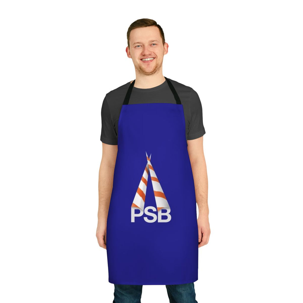 Retro 80s music themed apron with cones design, inspired by the iconic synthpop band Pet Shop Boys
