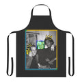 Retro 80s pop art apron featuring Andy Warhol-inspired design