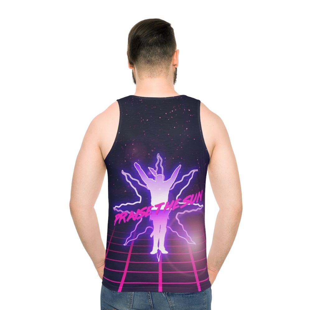 Retro 80s Praise the Sun Dark Souls Unisex Tank Top