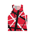 Retro 80s striped music tank top
