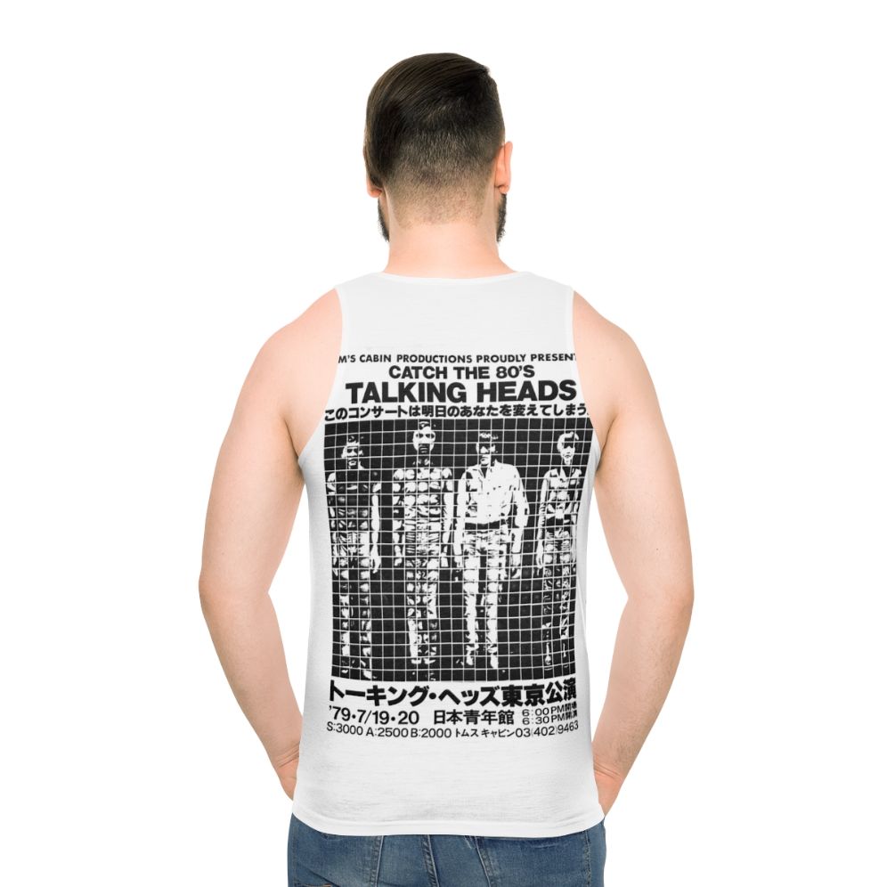 Retro 80s Talking Heads Unisex Tank Top