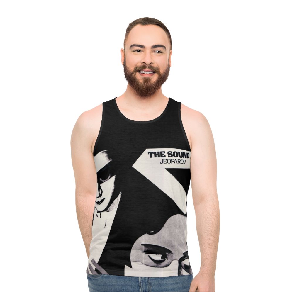 Retro 80s The Sound Jeopardy Icon Unisex Tank Top