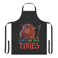 "Retro '80s tone-themed apron inspired by the Masters of the Universe franchise"