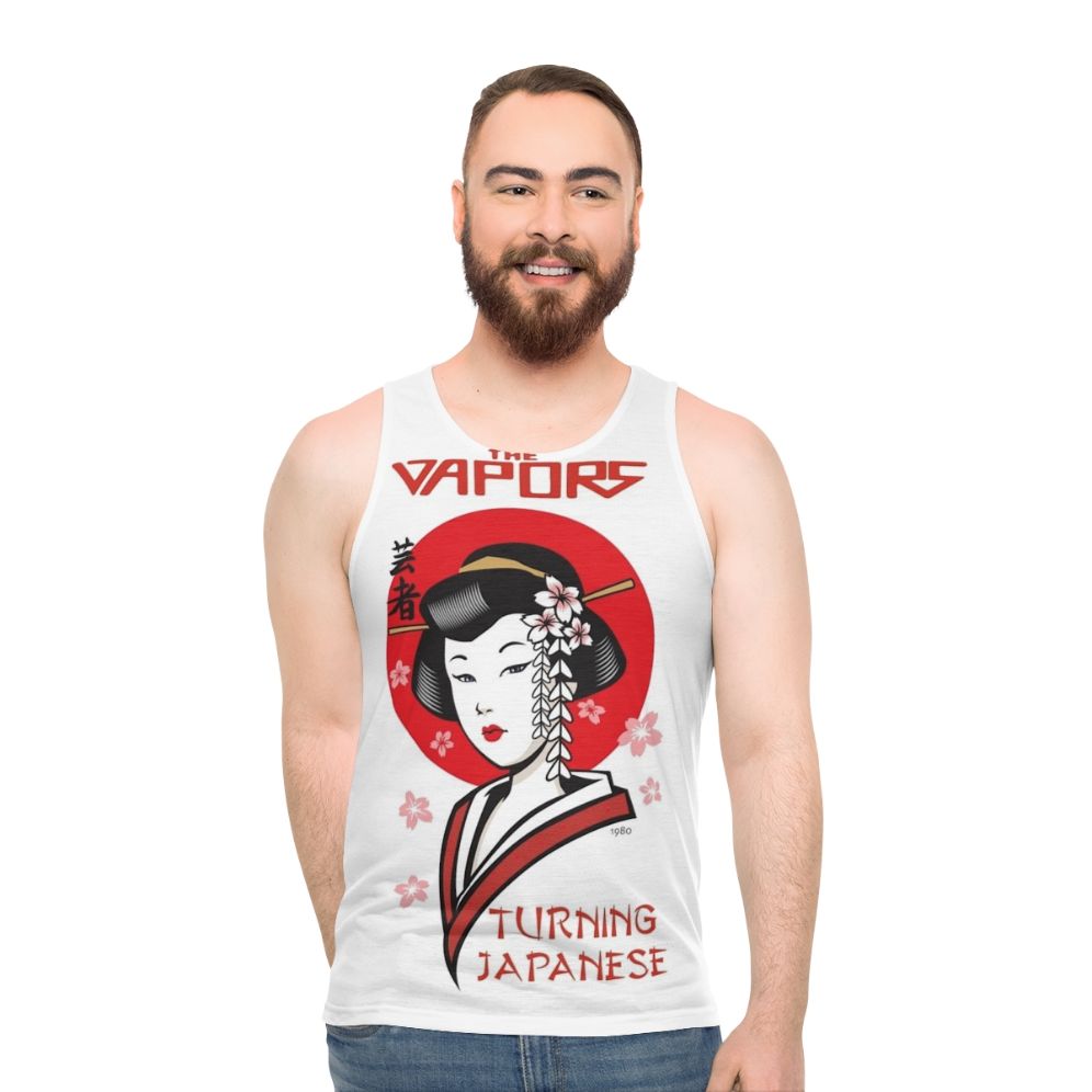 Retro 80s Turning Japanese The Vapors Unisex Tank Top