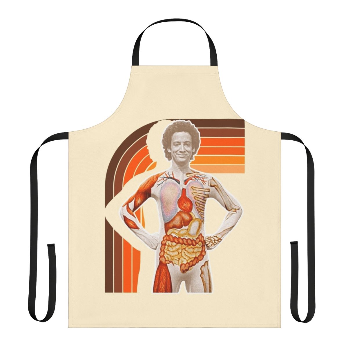 Slim Goodbody retro TV fanart tribute apron