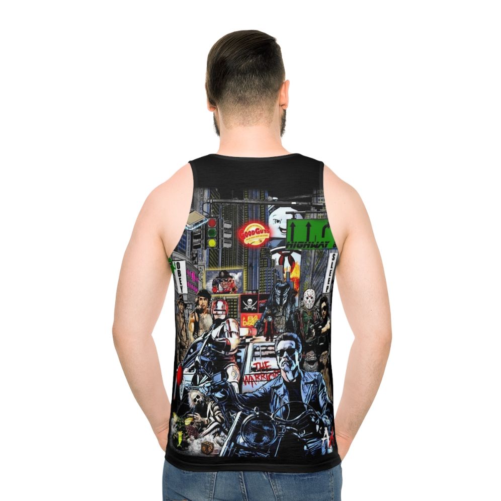 Retro 80s unisex tank top
