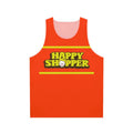Retro 80s-inspired unisex tank top