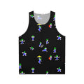 Retro 8-bit Lemmings Pixel Art Unisex Tank Top