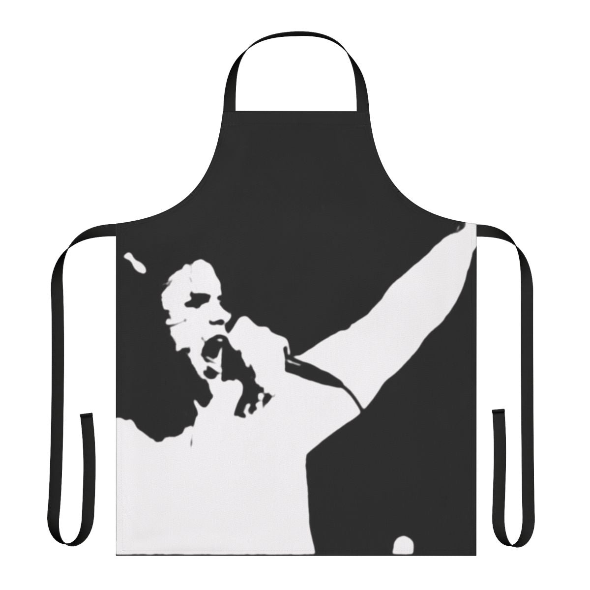 Artistic apron featuring the likeness of Blind Melon frontman Shannon Hoon