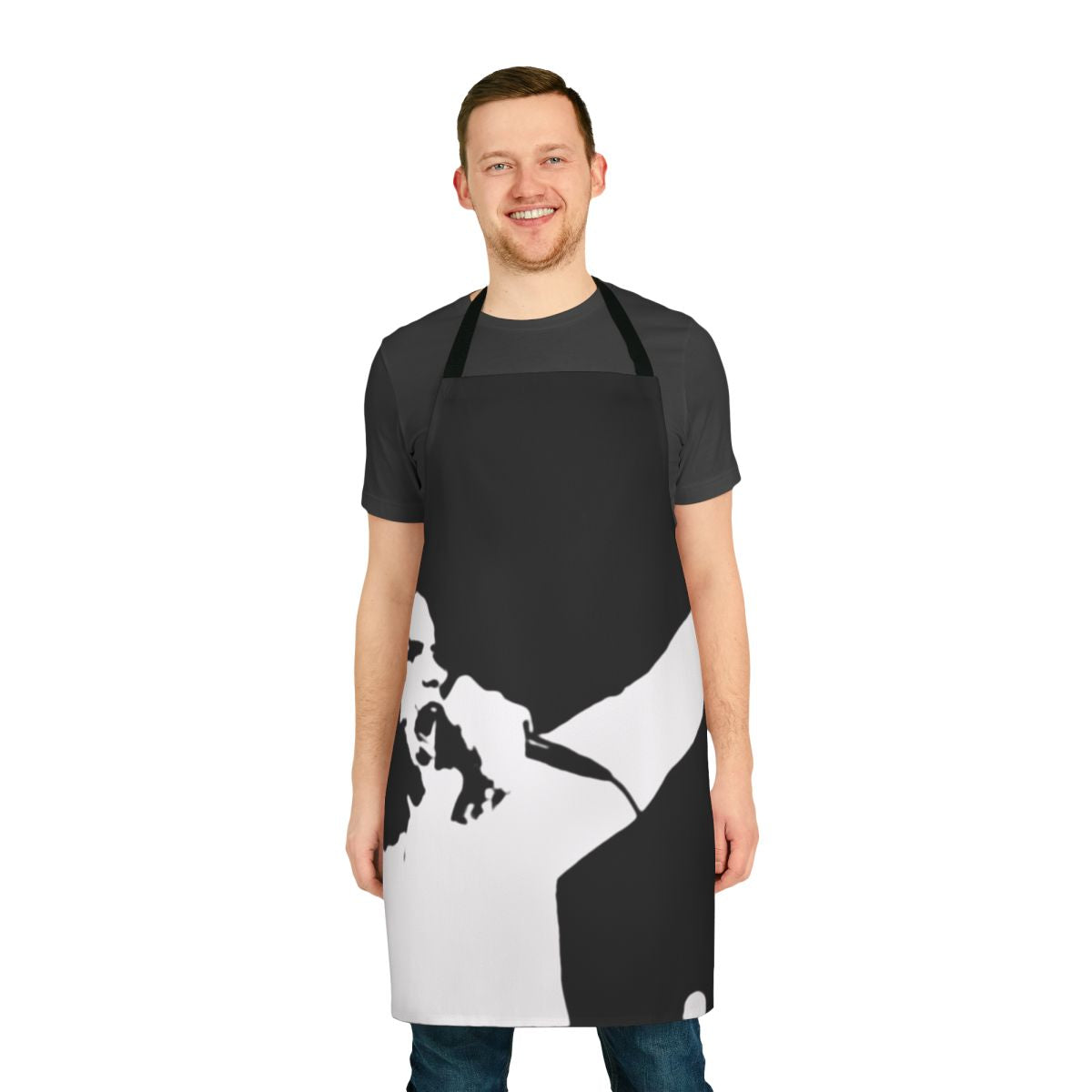 Artistic apron featuring the likeness of Blind Melon frontman Shannon Hoon