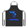 Retro 90s apron featuring The KLF's "Last Train to Trancentral" design