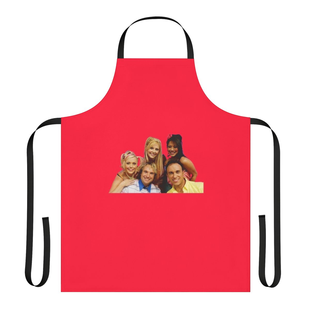 Colorful apron featuring the original cast of the popular 90s Australian children's TV show Hi-5