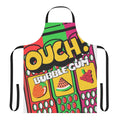 Colorful 90s-inspired apron featuring retro bubblegum artwork and sweet fruit flavors