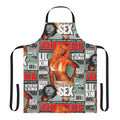 Retro 90s hip hop style apron featuring Lil Kim's iconic look