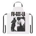 Retro 90s hip hop inspired apron featuring the iconic "Fu Gee La" design