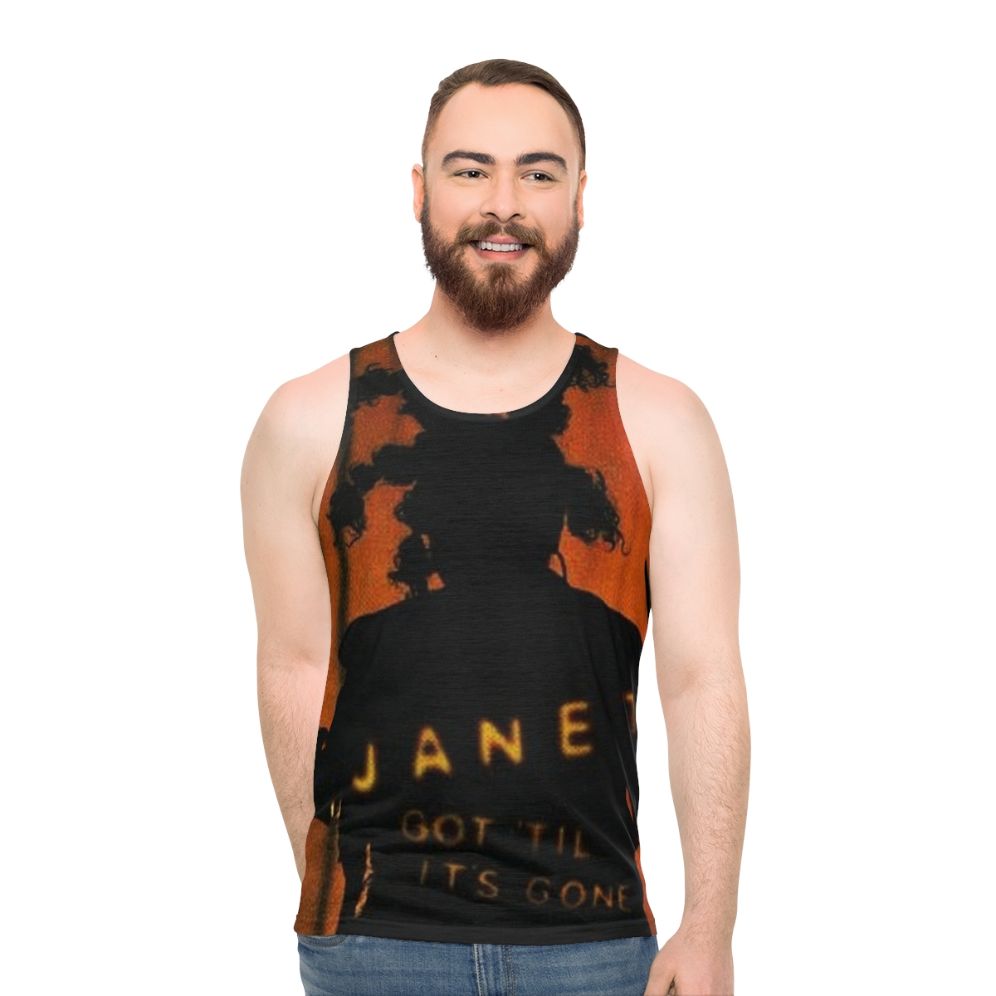 Retro 90s Janet Jackson Inspired JJ Unisex Tank Top