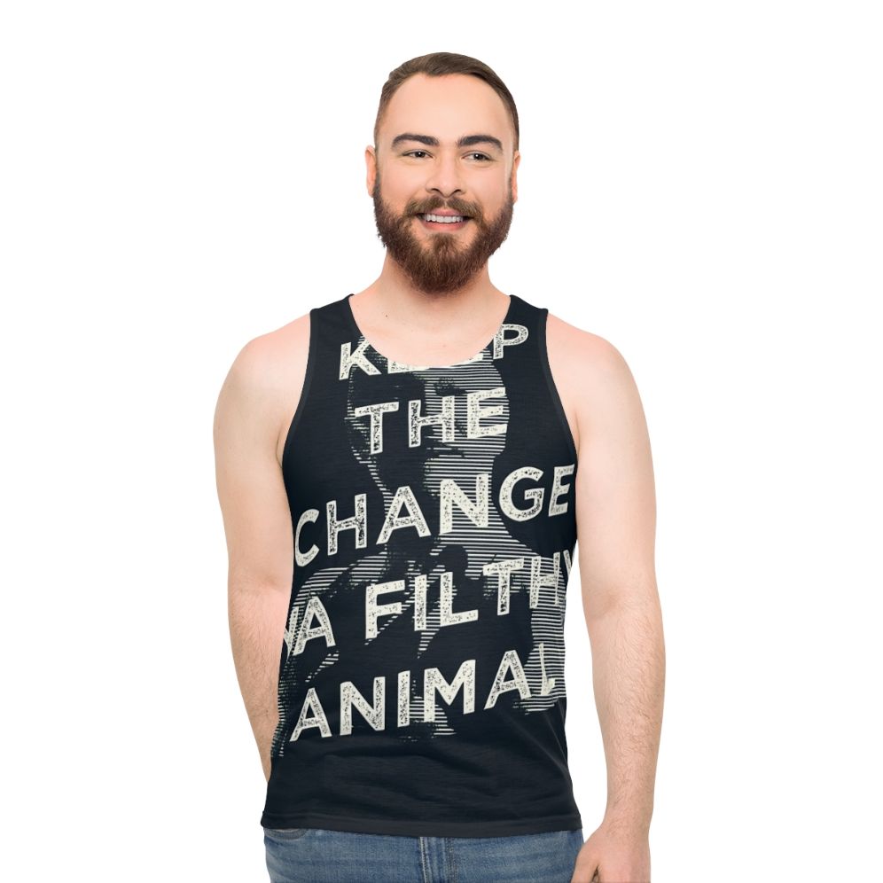 Retro 90s movie inspired unisex tank top