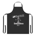 Limp Bizkit inspired apron with a retro 90s nu metal design featuring the band's logo and "new single dad vibes" text