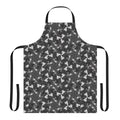 Ol Dirty Bastard inspired apron with retro 90s hip hop pattern