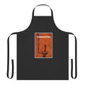 Trainspotting inspired apron featuring the cult film's iconic imagery and characters