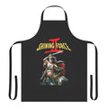 Retro gaming apron featuring artwork and designs from the classic SEGA Genesis RPG Shining Force II