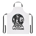 A vibrant apron featuring ABBA-inspired designs perfect for Mamma Mia fans