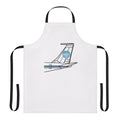 Vintage Panam airlines airplane apron with retro airline logo and design