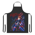 Retro anime-inspired apron featuring the Bubblegum Crisis theme
