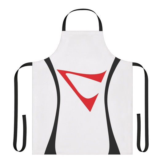 Casshern-themed apron with anime and manga design